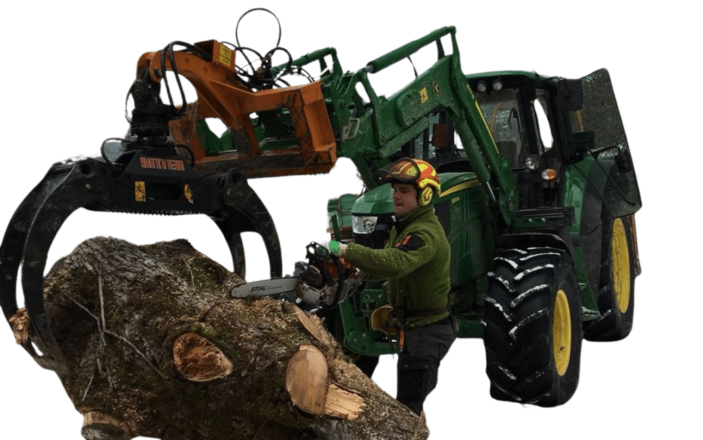 Traktor Fabian Säge