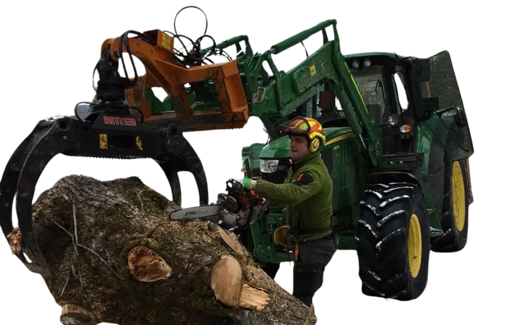 Traktor Fabian Säge