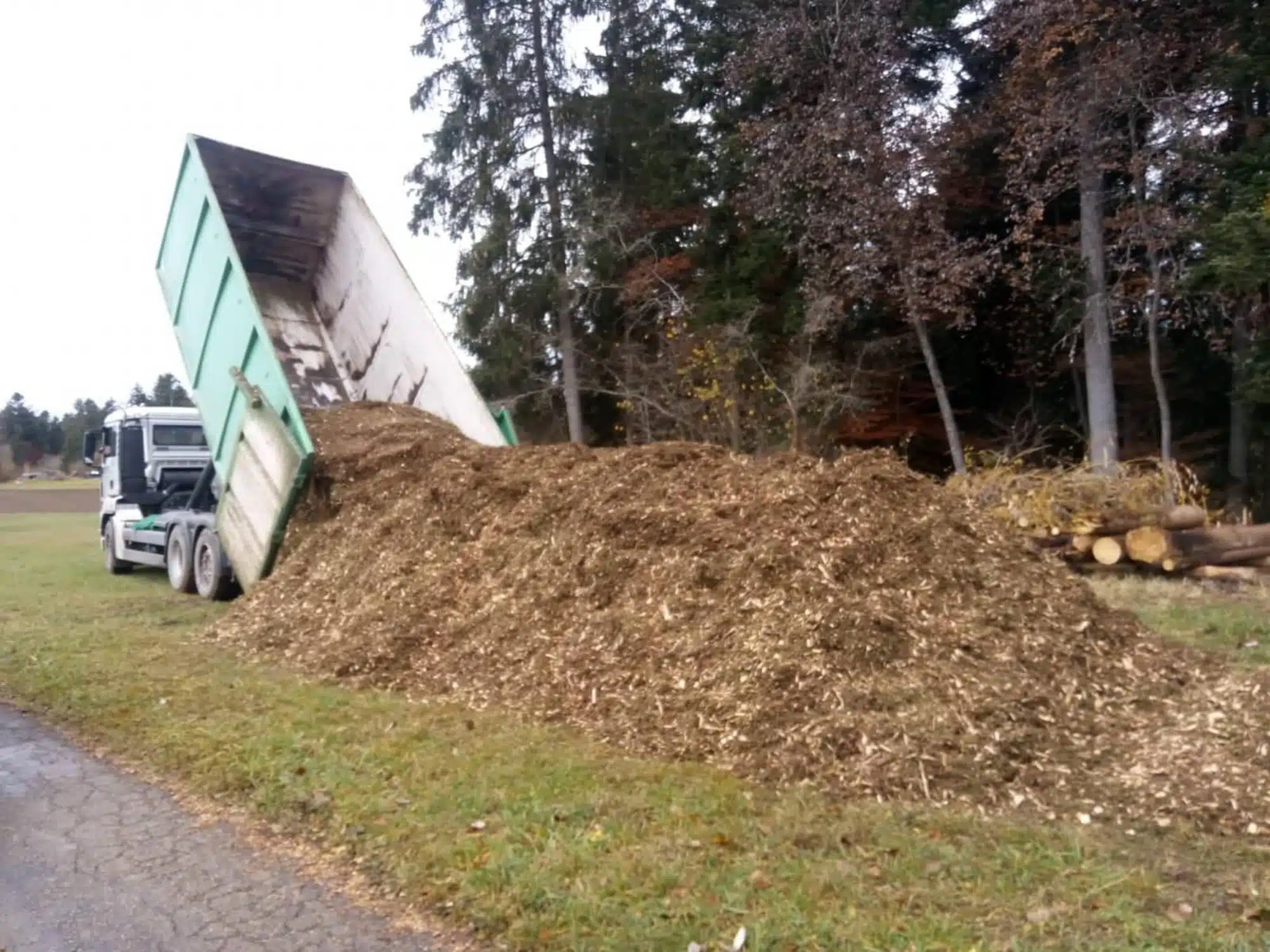 Mulchtransport